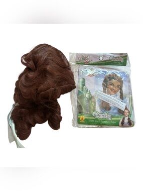 Dorothy Wizard of Oz Child Sized Wig New in Bag